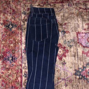 Gianni Bini flare striped jeans